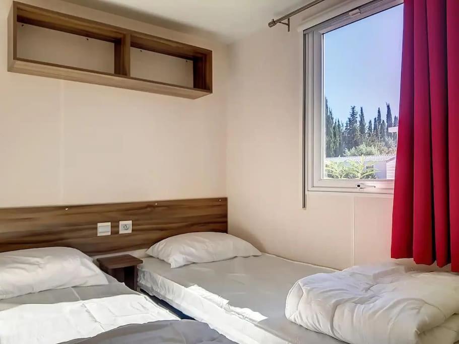 Le Moorea Mobilhome Camping Le Montourey 4 Etoiles Fréjus Exteriér fotografie